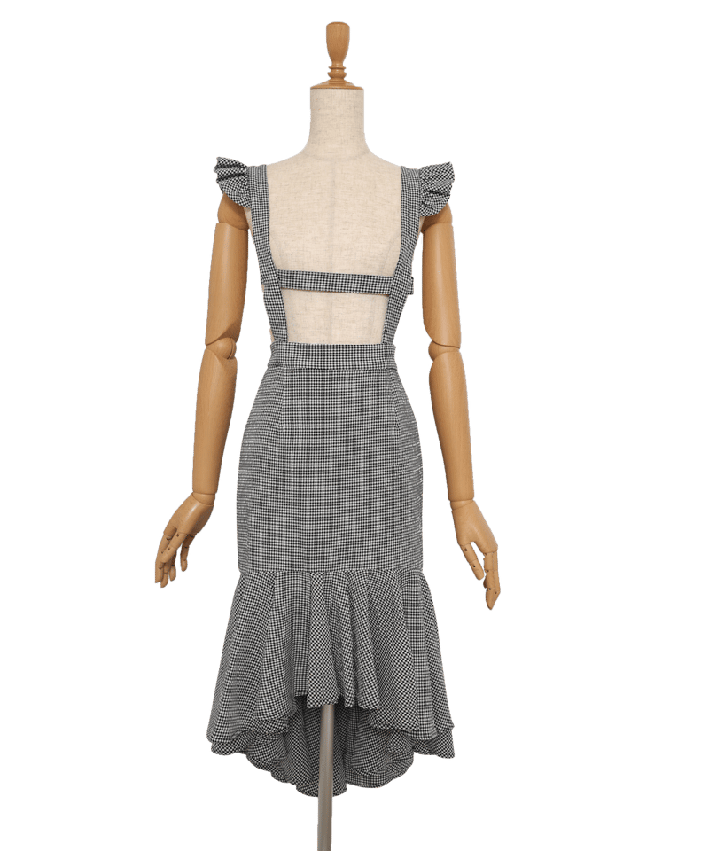 ギンガムチェックスカート Gingham Check Skirt | FICTION TOKY ギンガムチェックスカート Gingham Check Skirt | FICTION TOKY