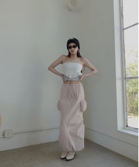 バックスリットカーゴスカート / Back Slit Cargo Skirt
