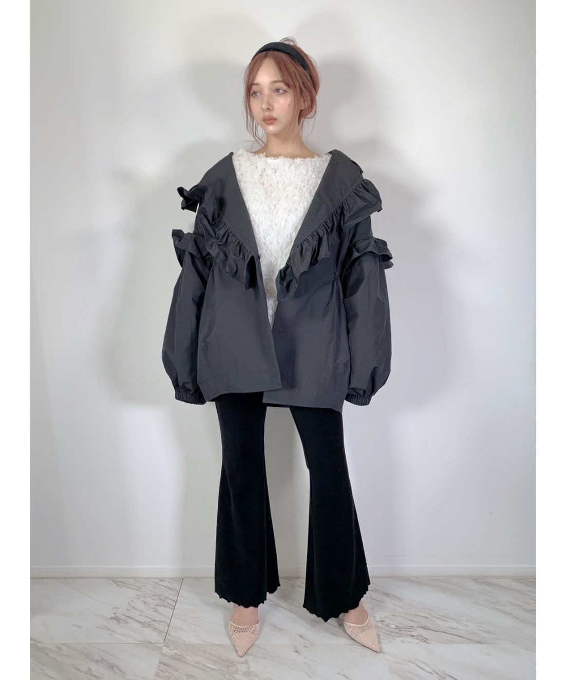 Frill Hem Pants フリルヘムパンツ | FICTION TOKYO OFFIC