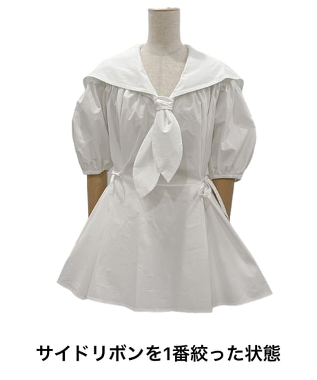 セーラーカラーチュニックワンピース / Sailor Collar Tunic One-Piece