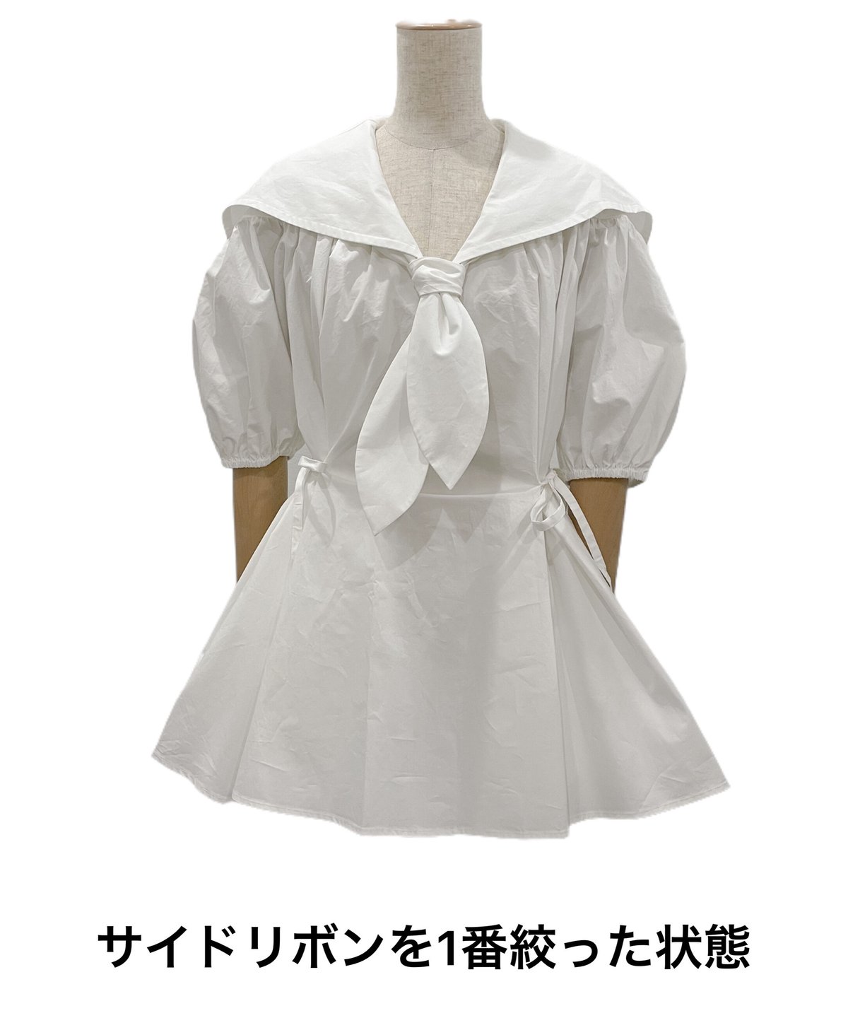 セーラーカラーチュニックワンピース / Sailor Collar Tunic One セーラーカラーチュニックワンピース / Sailor Collar Tunic One
