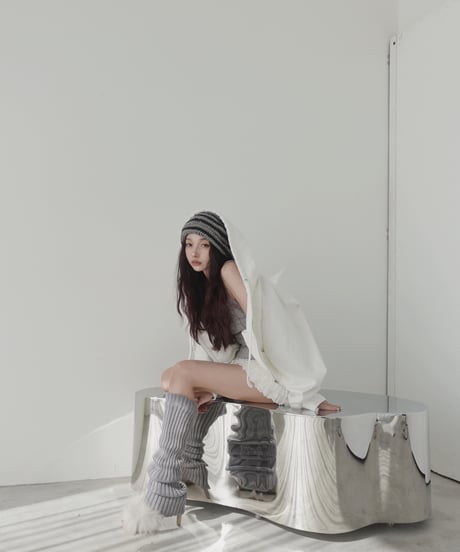 【Milk】ハートジップアップフーディー /Heart Zip-up Hoodie