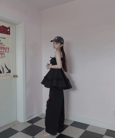 ［Black］2wayデニム / 2way Denim