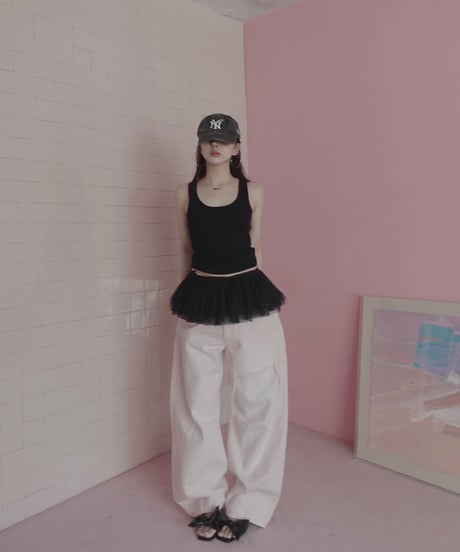 2Wayチュールトップ / 2Way Tulles Top