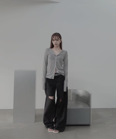 【Basic Collection】2Wayシアートップ /2Way Sheer Top
