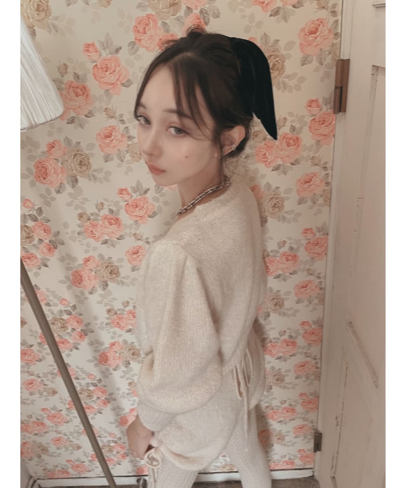 Fallin&#39; - クラゲfiction tokyo フロントクロスニットカーディガン フロントクロスニットカーディガン / Front Cross Knit Cardigan