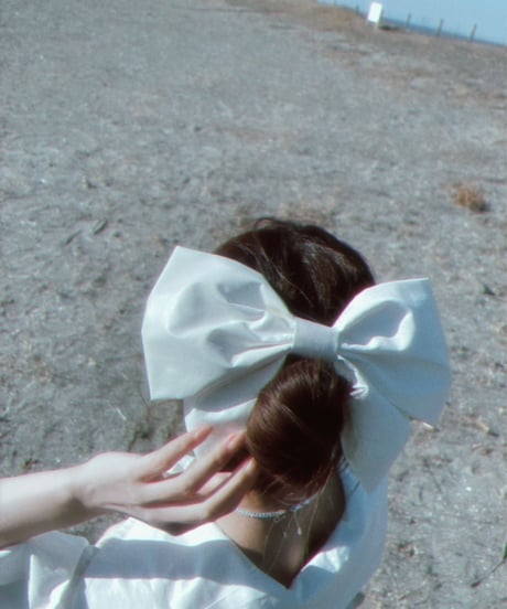 リボンバレッタ / Ribbon Hair Clip