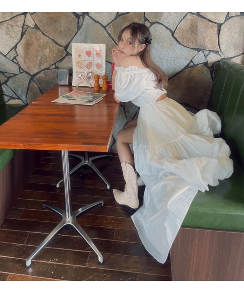 サマーロングドレス Summer Long Dress | FICTION TOKYO OFF