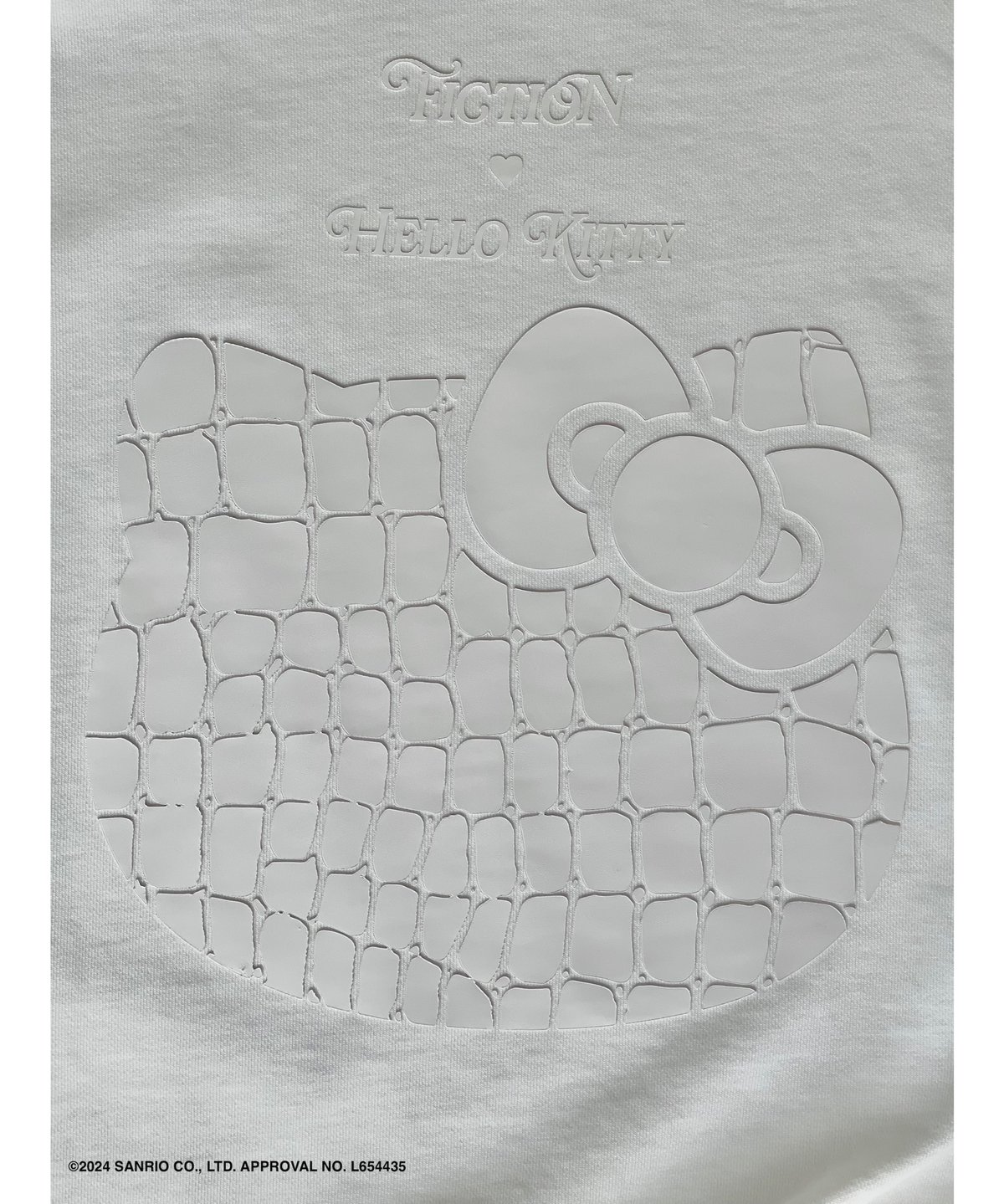 Milk】♡ Croco Kitty ♡ ボリュームスリーブスウェットトップ Milk】♡ Croco Kitty ♡ ボリュームスリーブスウェットトップ