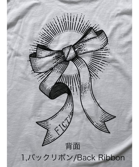 バックリボンTシャツ /Back Ribbon T-Shirts