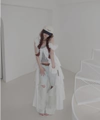 【White】ガウンドレス/Gown Dress