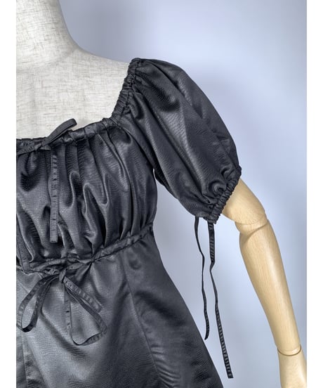 Emboss Tunic One-Piece　型押しチュニックワンピース