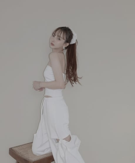 コットンレースビッグシュシュ/CottonLace Big Chouchou