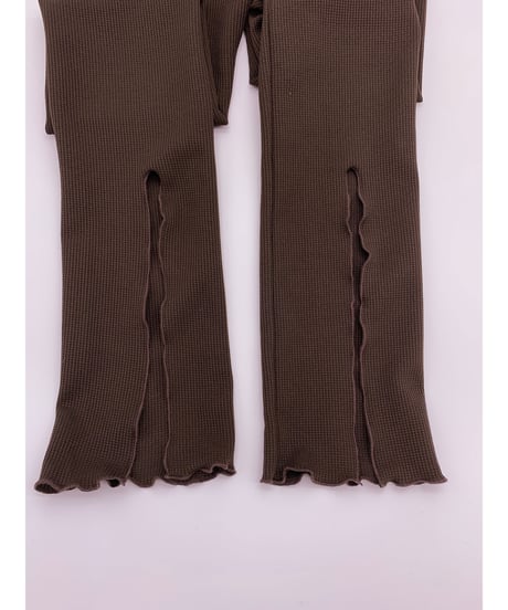 Front Slit Leggings フロントスリットレギンス