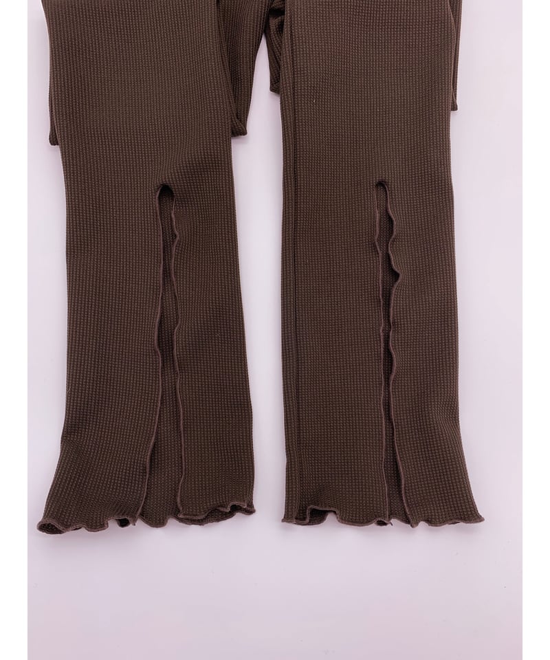 Front Slit Leggings フロントスリットレギンス | FICTION TOKY Front Slit Leggings フロントスリットレギンス | FICTION TOKY