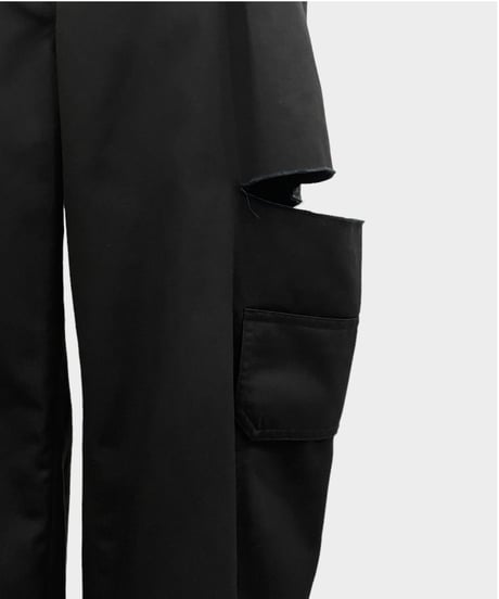 サイドカットタックパンツ / Side Cut Tack Bottoms