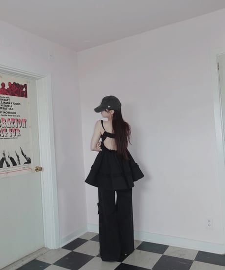 ［Black］2wayデニム / 2way Denim