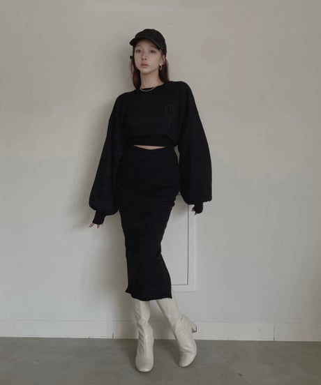 スウェットスリットスカート / Slit Sweat Skirt