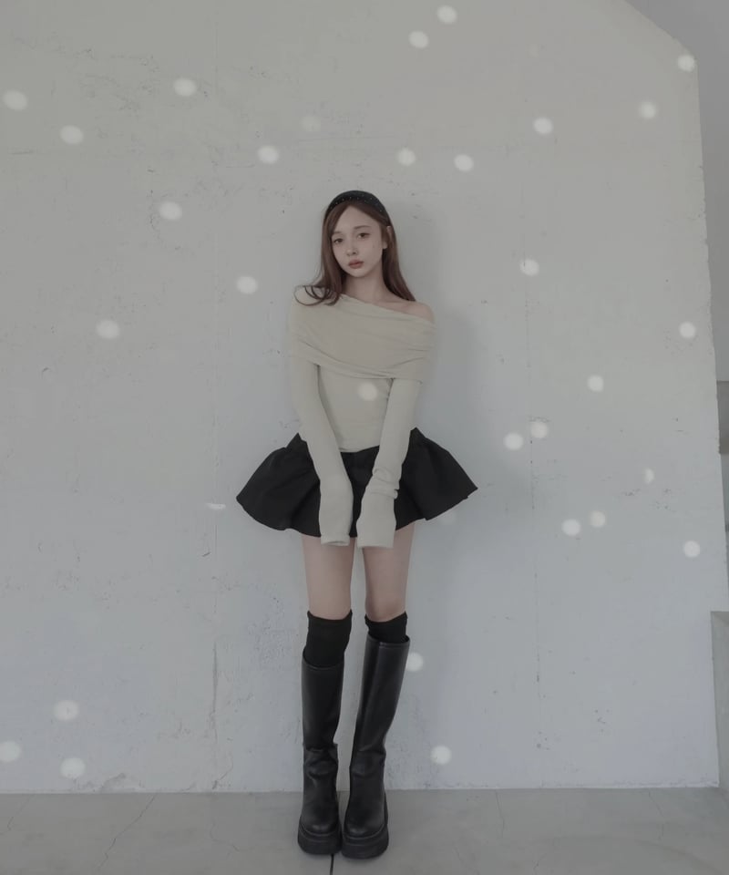 ボリュームフレアスカート / Volume Flare Skirt | FICTION TO