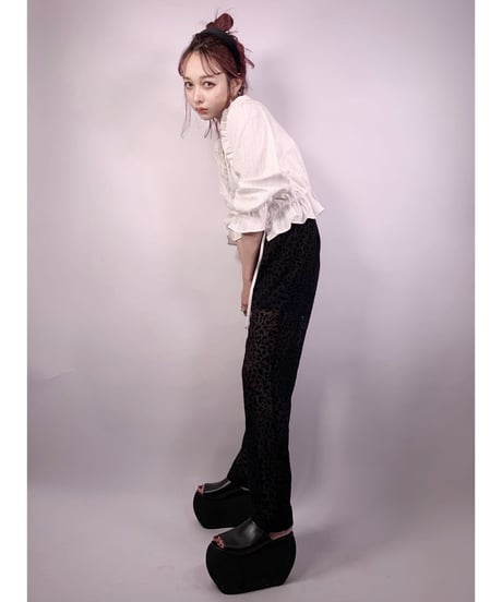 Leopard Sheer Pants レオパードシアーパンツ