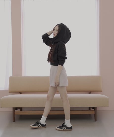 ［DustyPink］ツイードスカート / Tweed Skirt