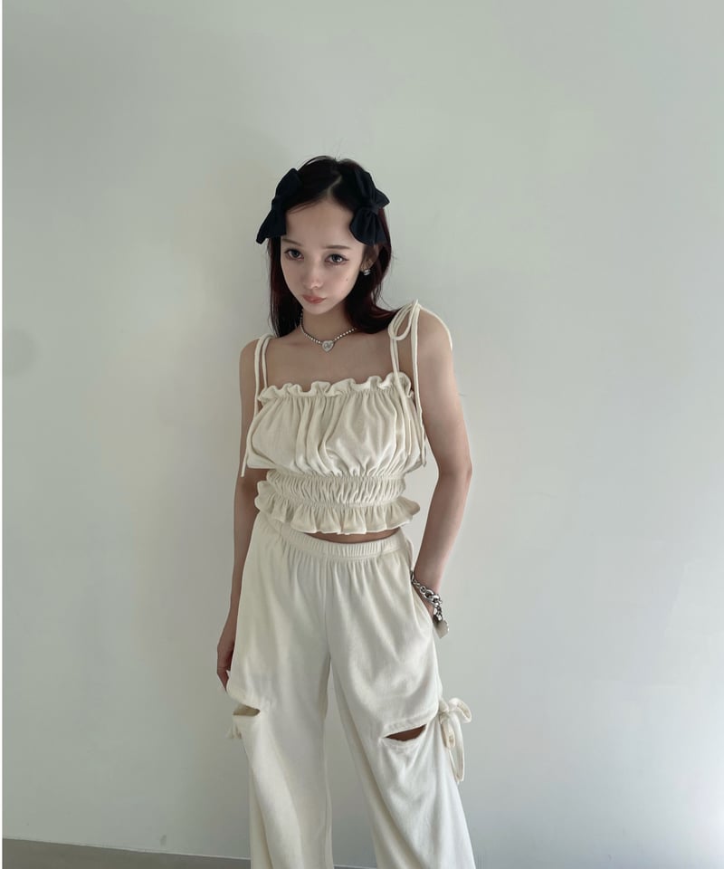 ペ*ン様 h.NAOTO FRILL 天使系　キャミソール h.NAOTO FRILL 天使系 キャミソール トップス
