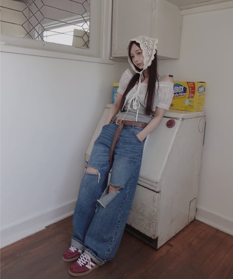 ［Blue］2wayデニム / 2way Denim