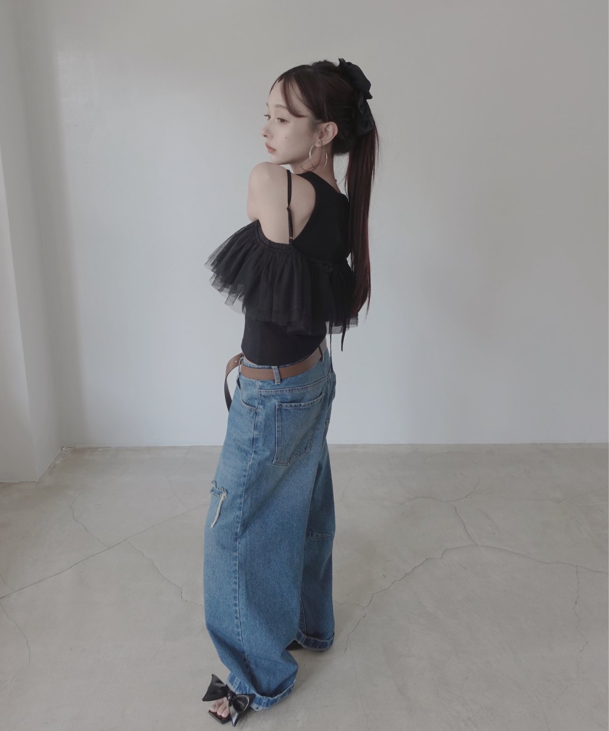 バレルデニム BarrelLeg Denim Blue】バレルデニム / BarrelLeg Denim | FICTION TOKYO