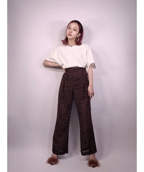Leopard Sheer Pants レオパードシアーパンツ