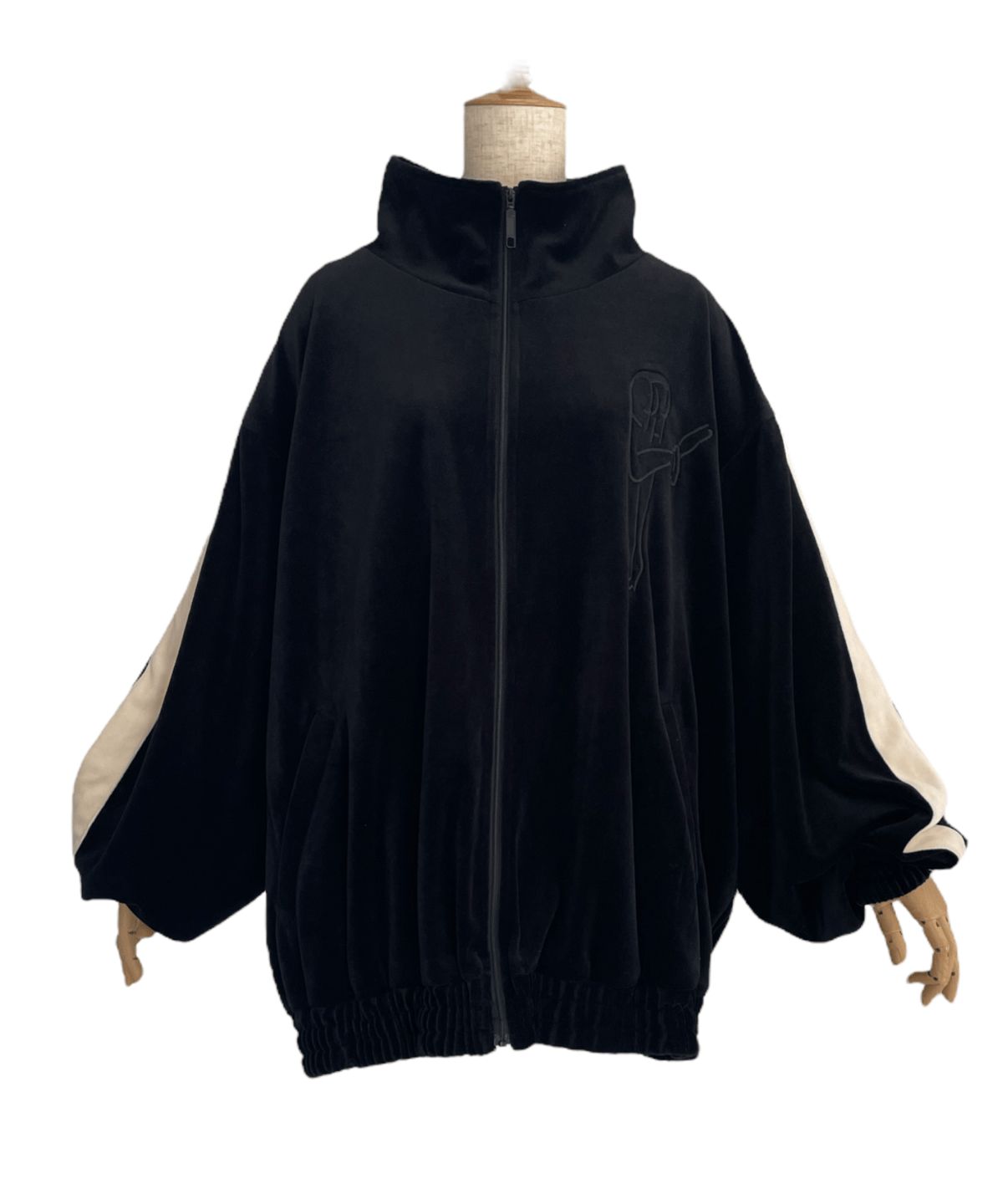 ベロアトラックジャケット / Velours Track Jacket | FICTION T ベロアトラックジャケット / Velours Track Jacket | FICTION T