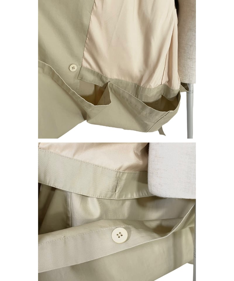 2Wayバルーントレンチコート / 2Way Balloon Trench Coat | FI
