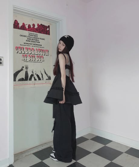 ［Black］2wayデニム / 2way Denim