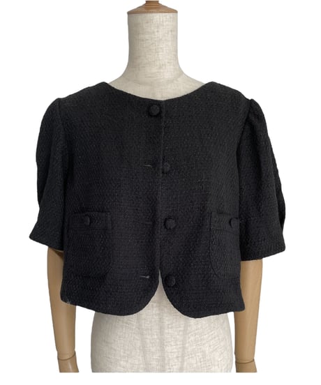 サマーツイードクロップドジャケット / Summer Tweed Cropped Jacket