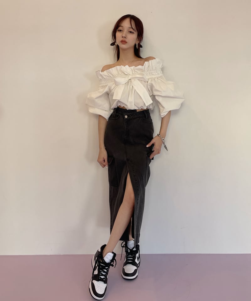 fiction tokyo バルーントップス　フィクショントーキョー バルーントップス / Ballon Tops | FICTION TOKYO OFFICIAL