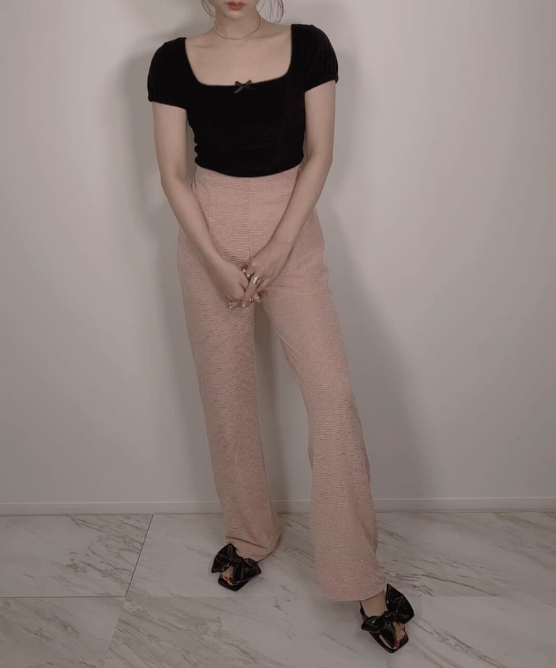 スクエアネックトップス Square Neck Tops | FICTION TOKYO OF スクエアネックトップス Square Neck Tops | FICTION TOKYO OF
