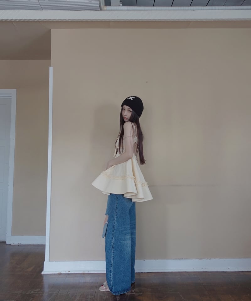 Blue］2wayデニム / 2way Denim | FICTION TOKYO OFFI