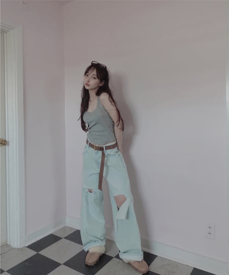 ［LightBlue］2wayデニム / 2way Denim