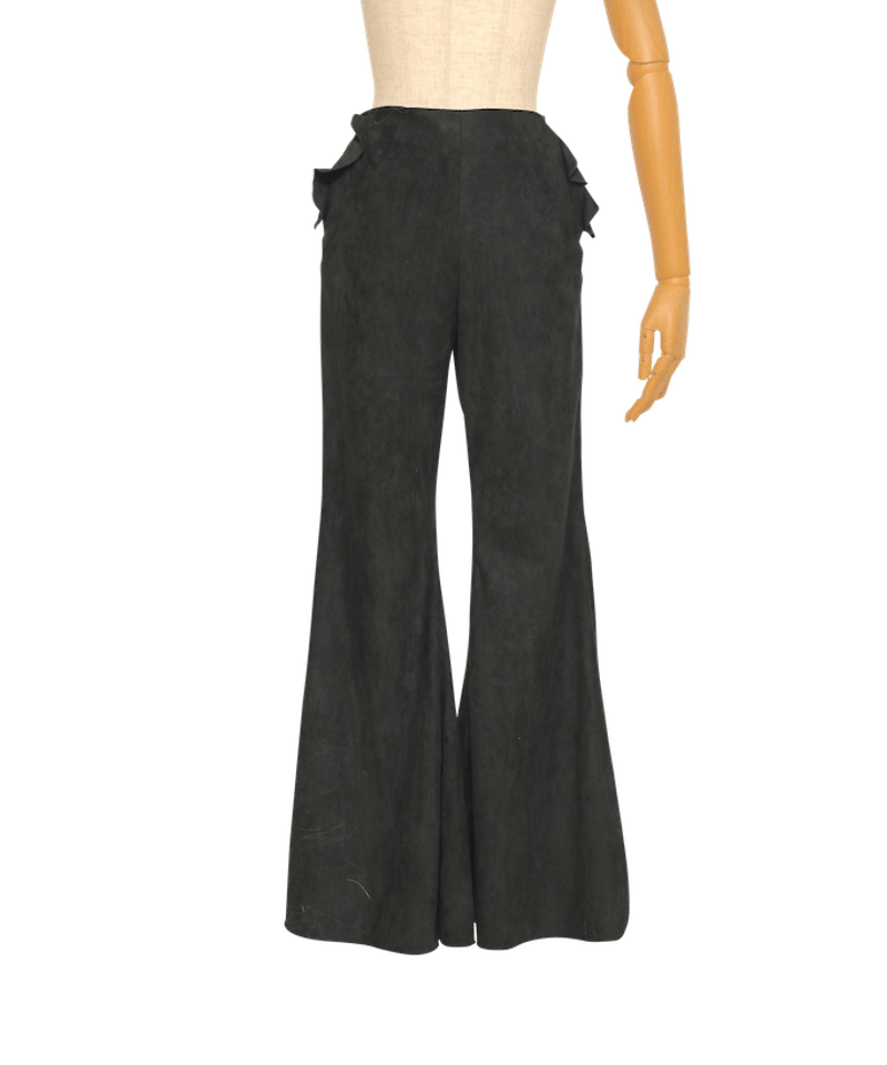 Fake Suede Flare Pants スウェードフレアパンツ | FICTION TO