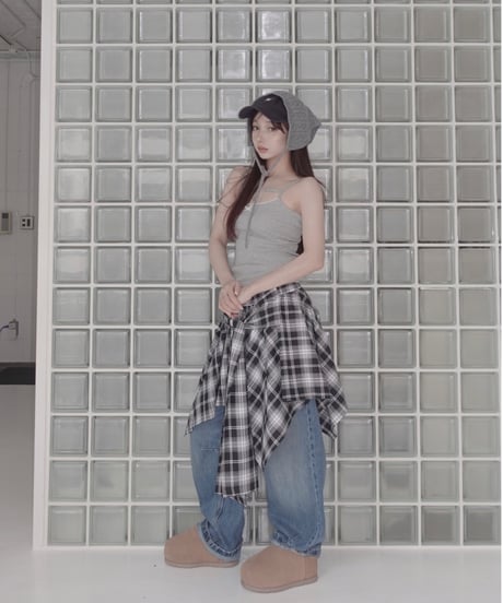 【Check】ランダムスカート / Random Skirt