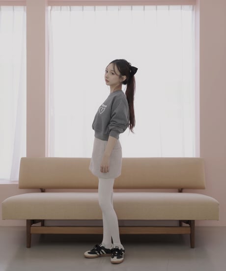 ［DustyPink］ツイードスカート / Tweed Skirt