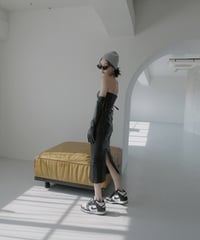 レザーベアワンピース(+グローブ) /FauxLeather Bare One-Piece(+Glove)
