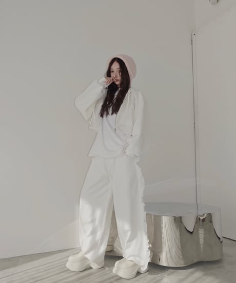 【Milk】ハートジップアップフーディー /Heart Zip-up Hoodie