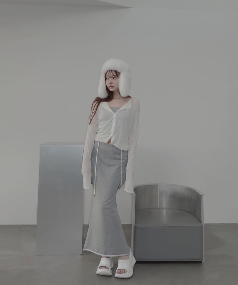 スウェットフレアスカート / Sweat Flare Skirt | FICTION TOKY