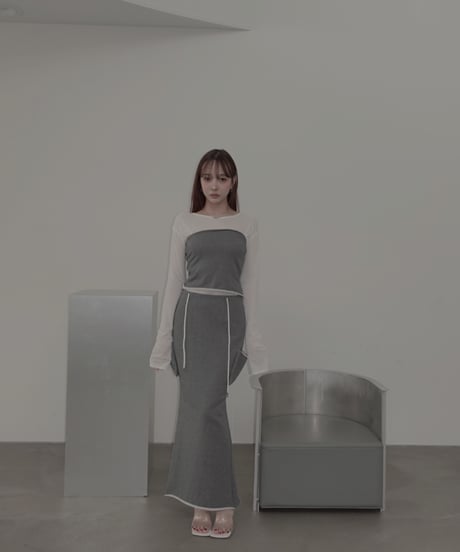 【Basic Collection】2Wayシアートップ /2Way Sheer Top