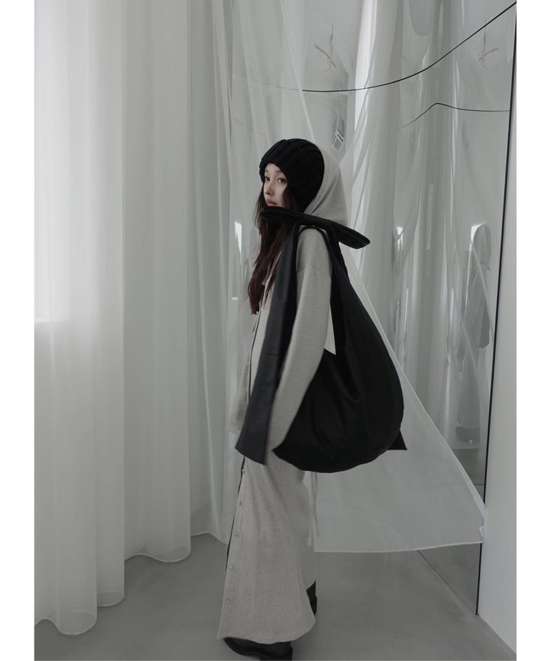 【新品タグ付き】fiction tokyoフードロングワンピース フードロングワンピース/Hooded Long One-Piece | FICTION TOK