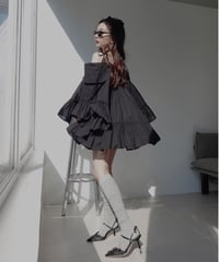 2wayチュニックワンピース / 2Way Collar Tunic One-Piece