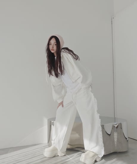 【Milk】ハートジップアップフーディー /Heart Zip-up Hoodie