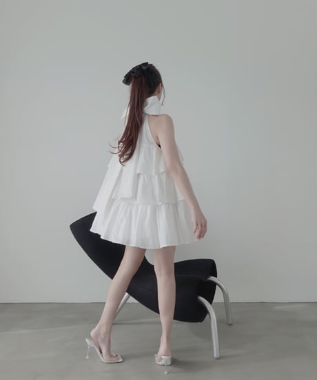 【Milk】ティアードバルーンチュニックワンピース / Tiered Balloon Tunic One-Piece