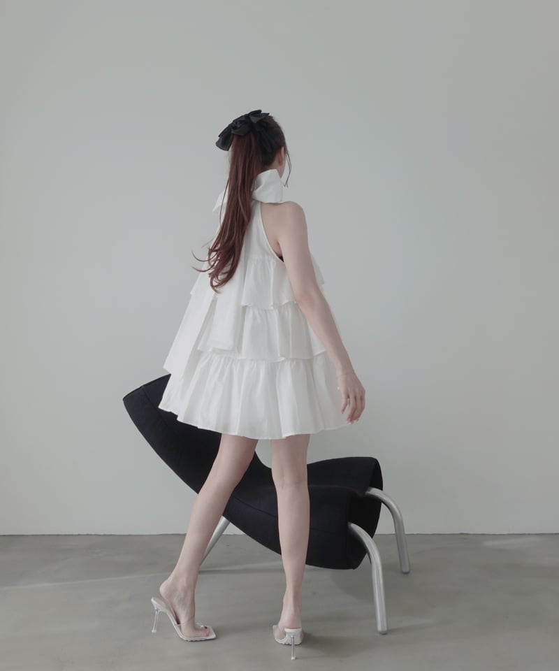Milk】ティアードバルーンチュニックワンピース / Tiered Balloon Tuni