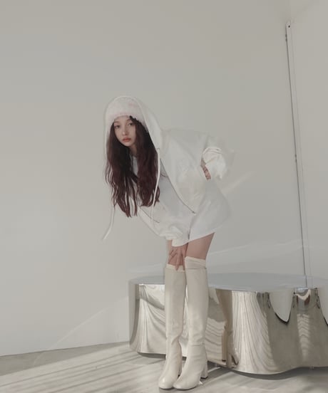 【Milk】ハートジップアップフーディー /Heart Zip-up Hoodie